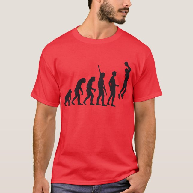 Camiseta evolution basketball (Frente)