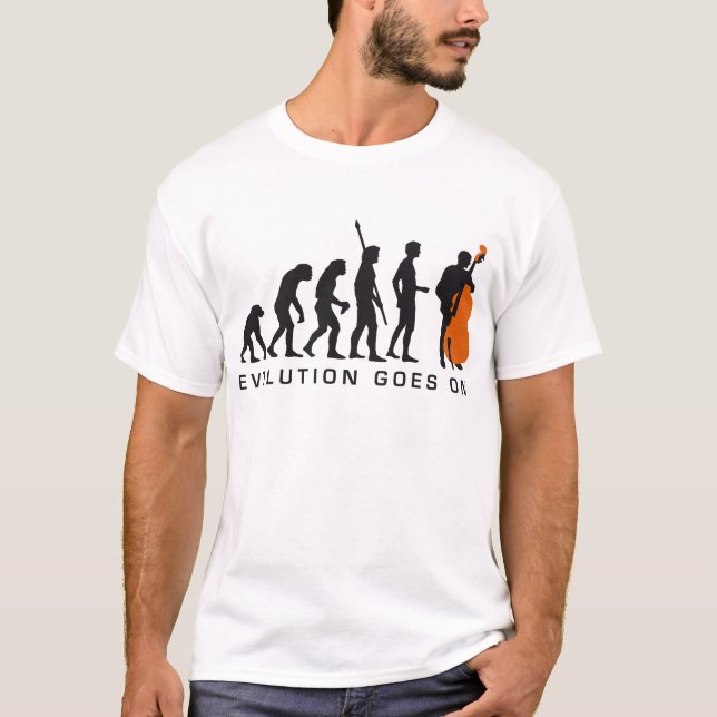 Camiseta evolution bass (Frente)
