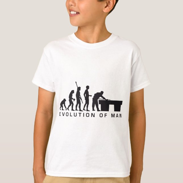 Camiseta evolution billard (Frente)