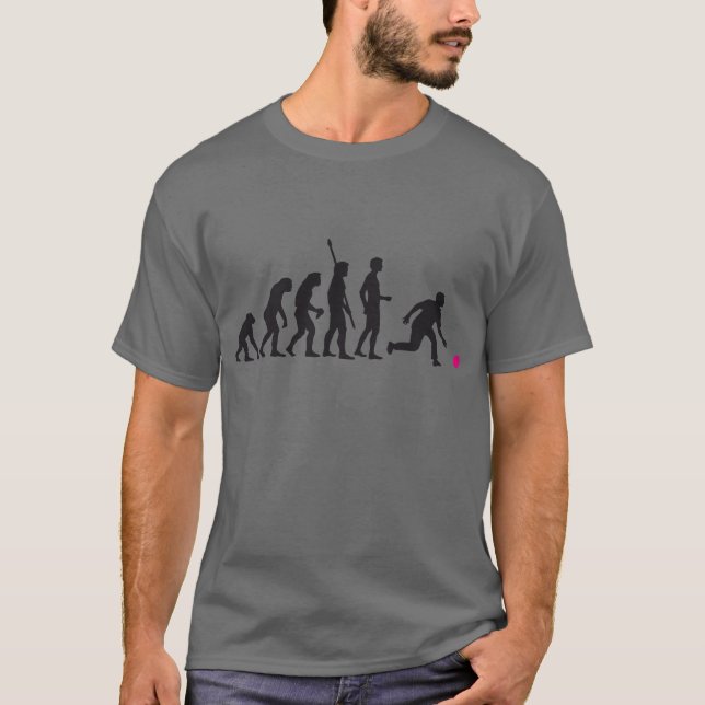 Camiseta evolution bowling (Frente)