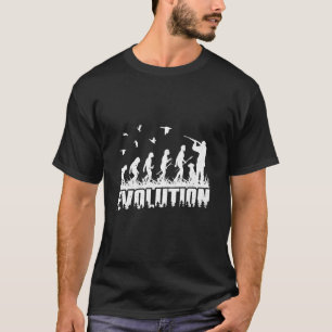 Camiseta Evolution Duck Hunting Goose Hunter Waterfowl Hu