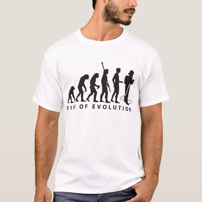 Camiseta evolution firefighter (Frente)