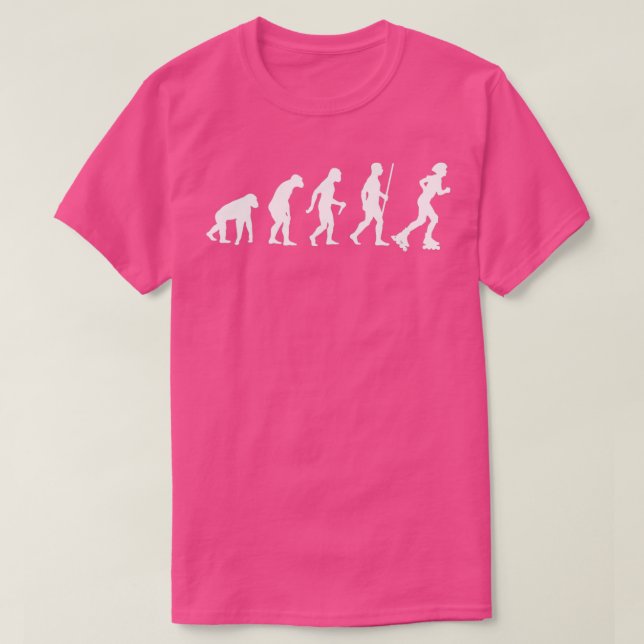 Camiseta Evolution Inline Skating (Frente do Design)