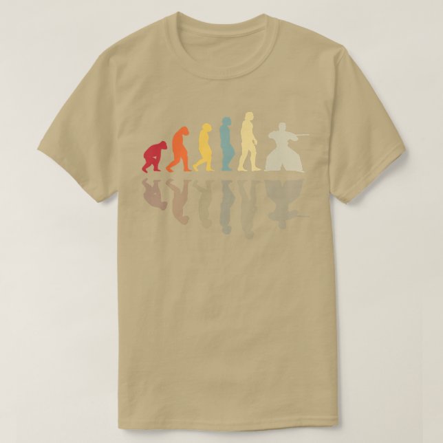Camiseta Evolution Kendo Samurai Artes Marciais - Luta com  (Frente do Design)