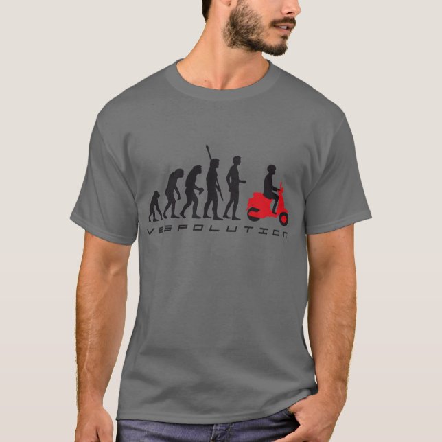 Camiseta evolution scooter (Frente)