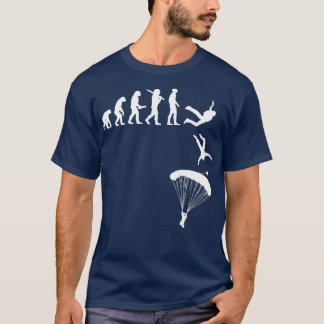 Camiseta Evolution Skydiver Parachuting Essential Classic T