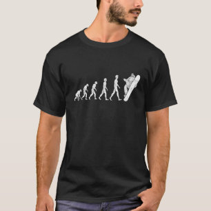 Camiseta Evolution Snowboarding Grandes Presentes Snowboard