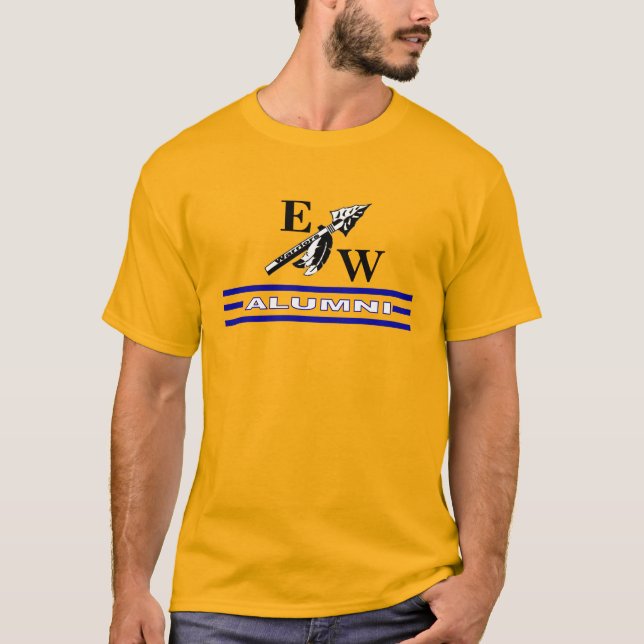 Camiseta EW Alumni Dourado (Frente)