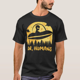 Camiseta Ew Humans - Alienígena engraçada