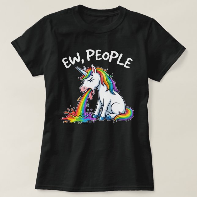 Camiseta Ew People Unicorn (Frente do Design)