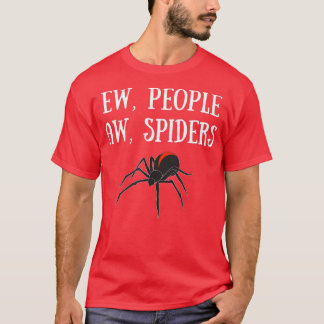 CAMISETA EW PESSOAS AW SPIDERS FUNNY SPIDER LOVERS ARACHNID