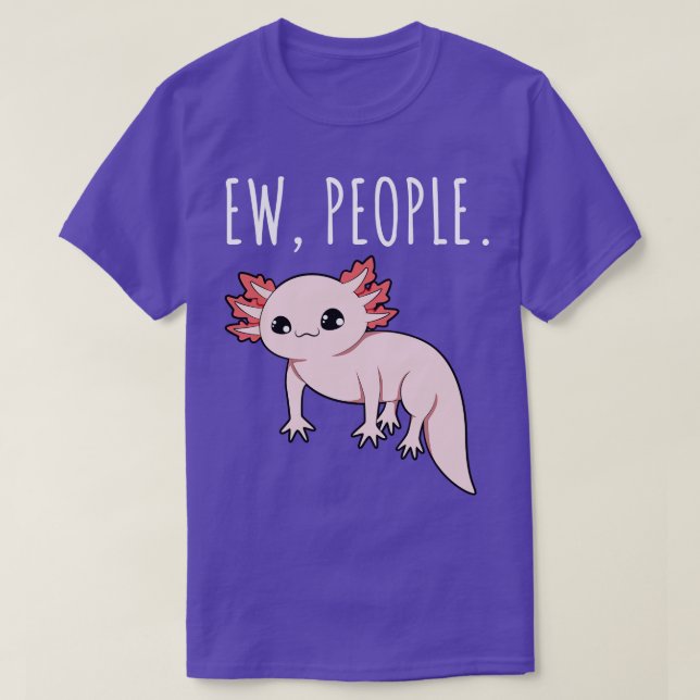 Camiseta Ew Pessoas Axolotl (Frente do Design)