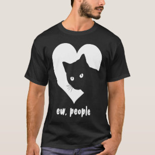Camiseta Ew Pessoas Black Cat Parody