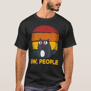 Camiseta Ew Pessoas Cat Graphic