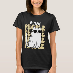 Camiseta Ew Pessoas Cat Lover Engraçado Citação Animal