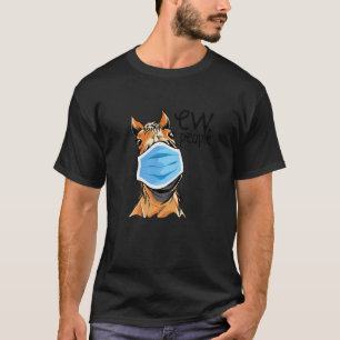 Camiseta Ew Pessoas Cavalo ao Lover Cavalo Andando Fazenda