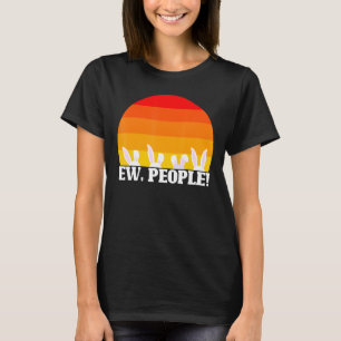 Camiseta Ew Pessoas Dia Páscoa Coelho Engraçado Coelho Or