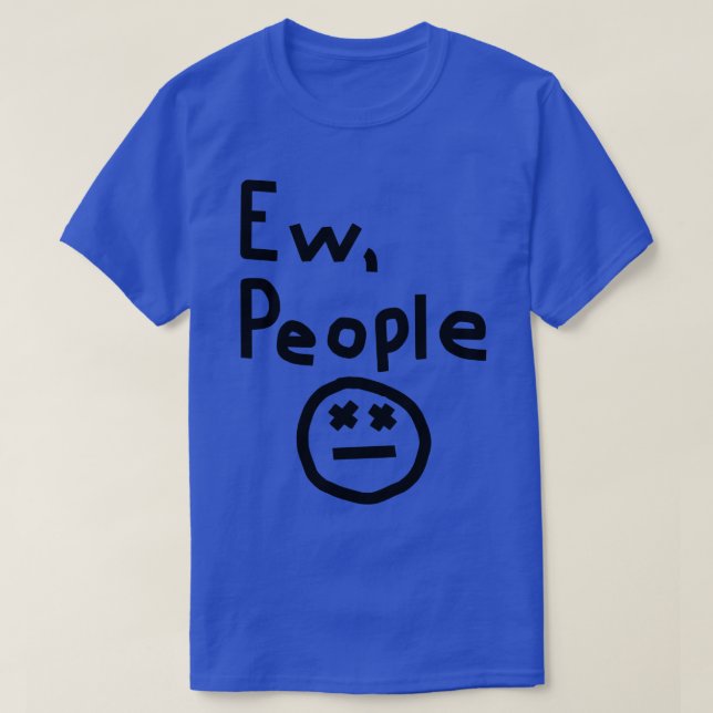 Camiseta Ew Pessoas Graphic (Frente do Design)