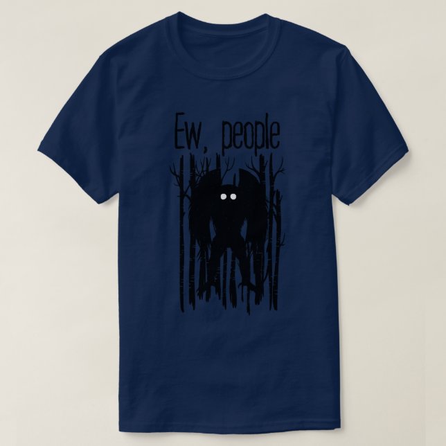 Camiseta Ew Pessoas Mothman (Frente do Design)
