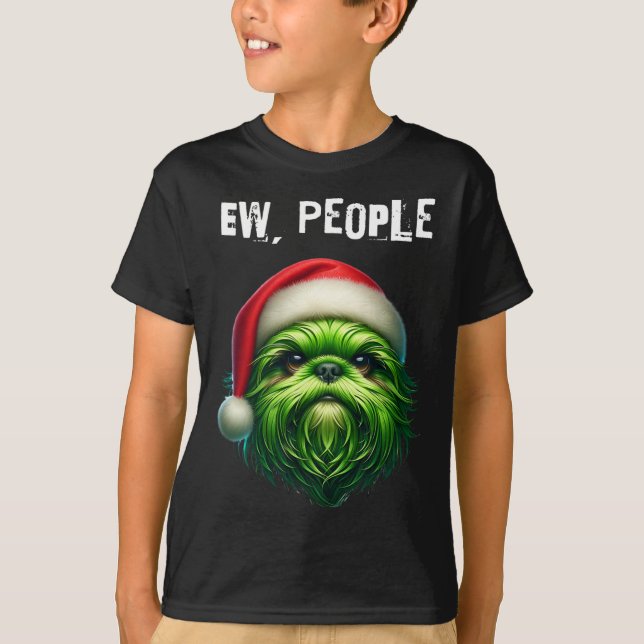 Camiseta Ew Pessoas Shihtzu Dog (Frente)