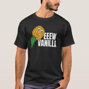 Camiseta Ew Vanilla Swinger Para Baixo Homens De Abacaxi