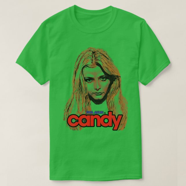 Camiseta Ewa Aulin em Candy (Frente do Design)