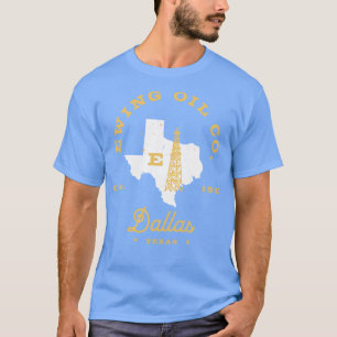 Camiseta Ewing Oil Co Dallas Texas Est 1930
