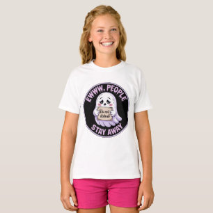 Camiseta Ewww Pessoas Fiquem Longe Adesivo - Gh Introvertid