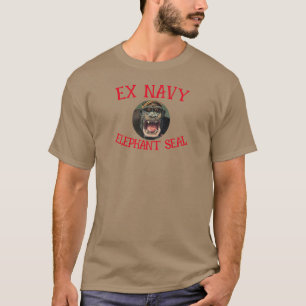 Camiseta Ex Foca Elefante Marinha da Marinha