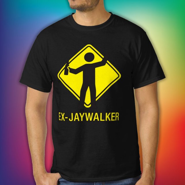 Camiseta Ex-Jaywalker Funny Sobriety dizendo (Criador carregado)