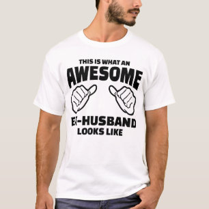Camiseta Ex-marido presente - ex-marido incrível