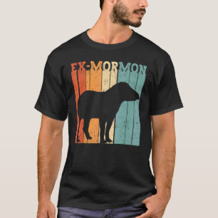 Camiseta Ex Mórmon Tapir Cavalo LDS Retro Exmo Ex-Mórmon