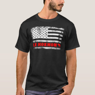 Camiseta Ex Mórmon Tapir Exmo Patriótico Pós-mórmon Anti LD