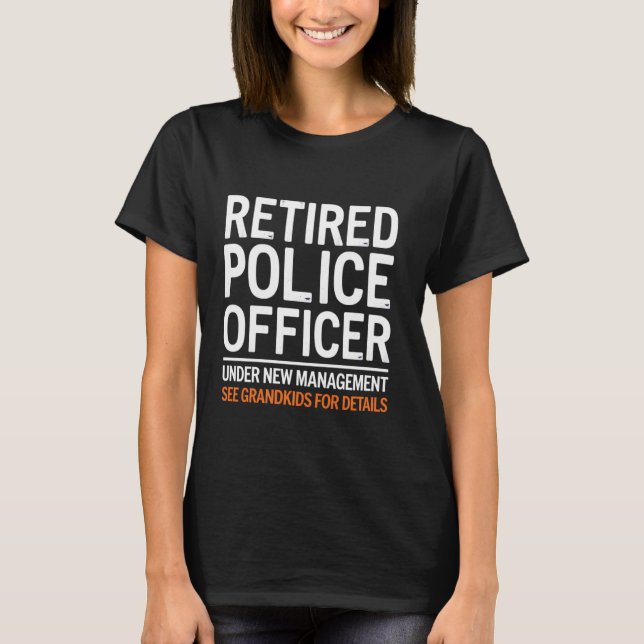 Camiseta Ex-Policial Sob Nova Gestão Vê Neto (Frente)