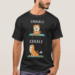 Camiseta Exalar Ioga Pomeraniano