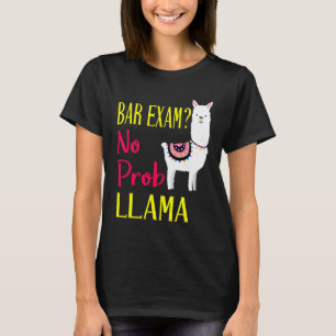 Camiseta Exame da Ordem Aprovado O Aprovado Sem Prob Llama
