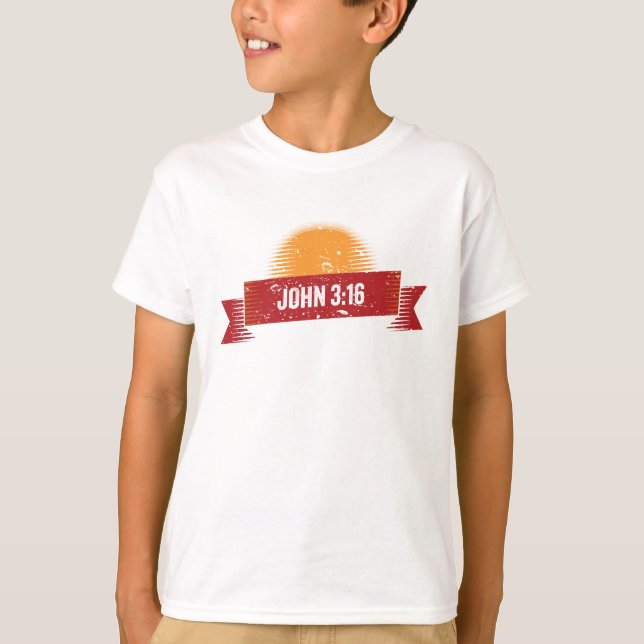 Camiseta Exame de Design do John 3:16 (Frente)