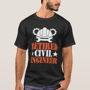 Camiseta Exame profissional para Conselhos civis aposentado