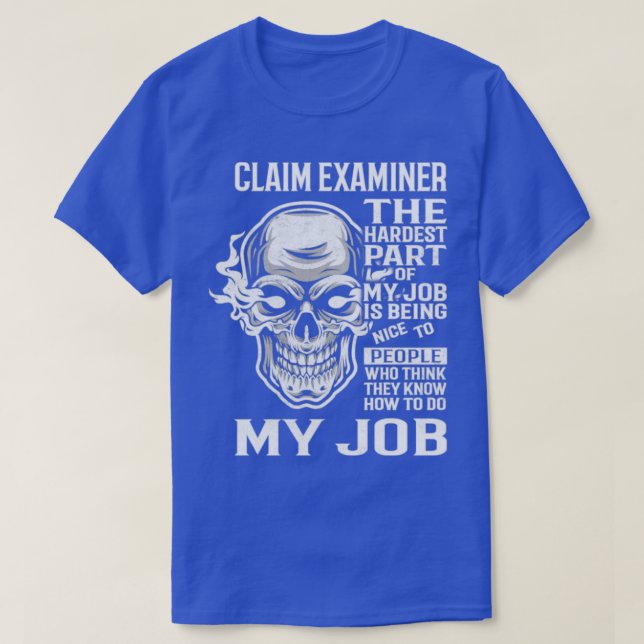 Camiseta Examinador de solicitações (Frente do Design)