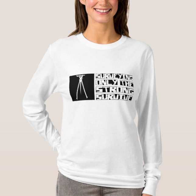 Camiseta Examinar sobrevive (Frente)