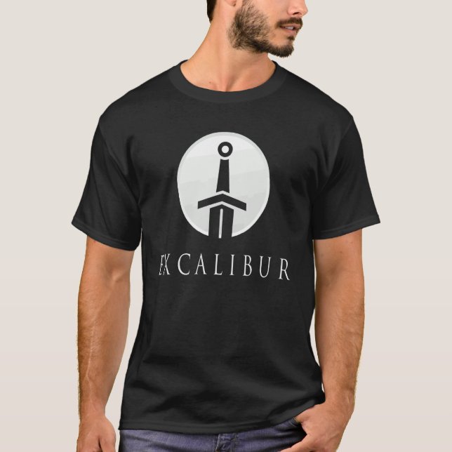 Camiseta Excalibur A Lendária Espada Na Pedra Do Rei (Frente)