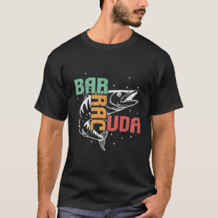 Camiseta Excelente Barracuda Cuda Pesca Selvagem Saltwater 