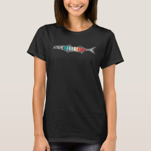 Camiseta Excelente Barracuda Cuda Pesca Selvagem Saltwater 
