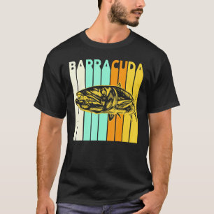 Camiseta Excelente Barracuda Cuda Pesca Selvagem Saltwater 