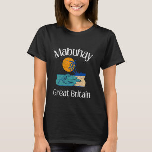 Camiseta Excelente Britânico Filipinas Tagalog Pinoy Fi