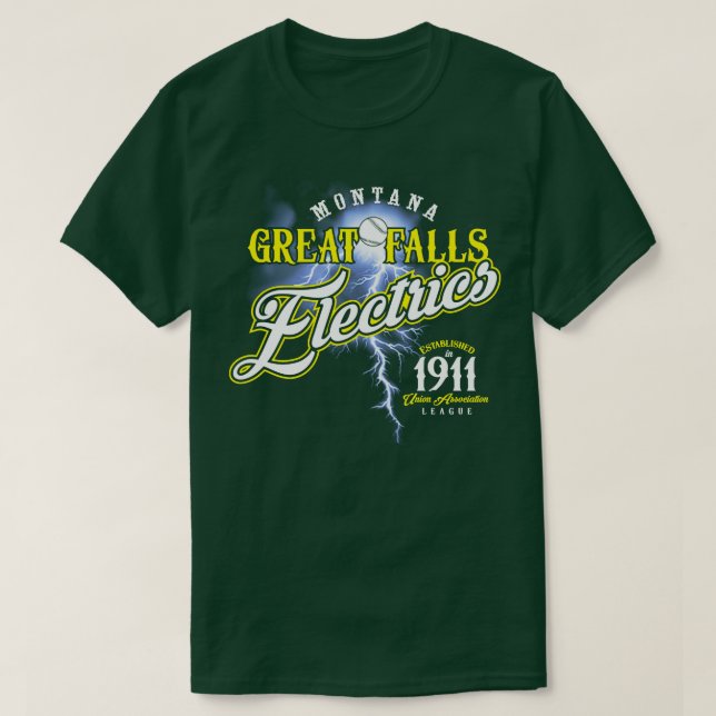 Camiseta Excelente cai eletricamente (Frente do Design)