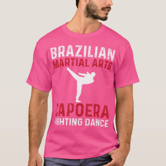 Camiseta Excelente Capoeira-Design-Brasil de combate à danç
