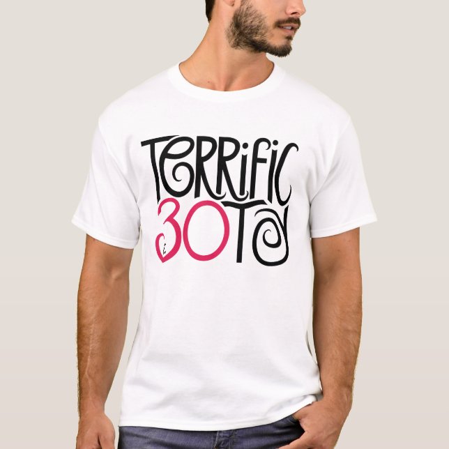 Camiseta Excelente com 30 T-shirt (Frente)