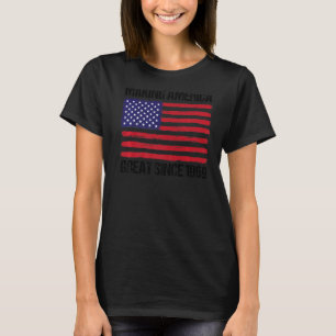 Camiseta excelente da América do Fazer de aniversário 53 de