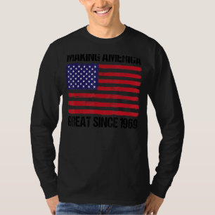 Camiseta excelente da América do Fazer de aniversário 53 de